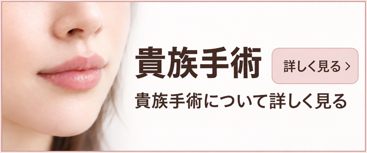 新宿ラクル美容外科クリニック　山本厚志　貴族手術　貴族手術について詳しく見る