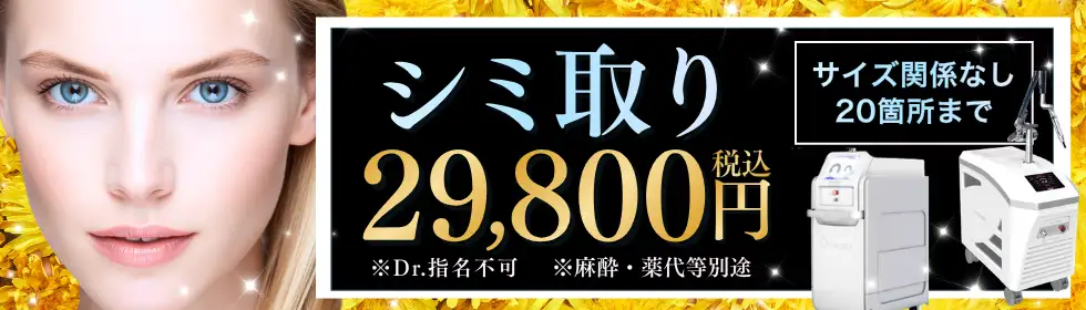 シミ取り'バナーイメージ
