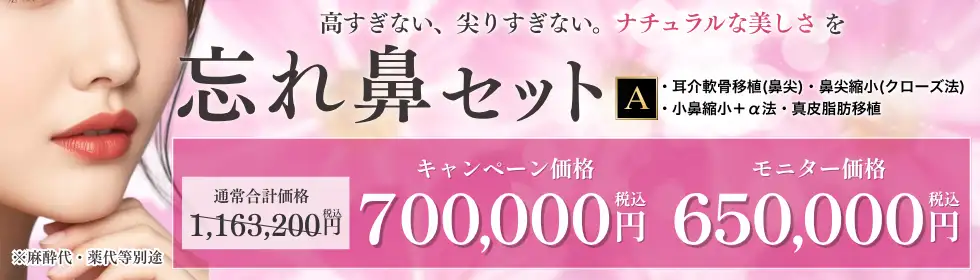[モニター有] 忘れ鼻SET'バナーイメージ
