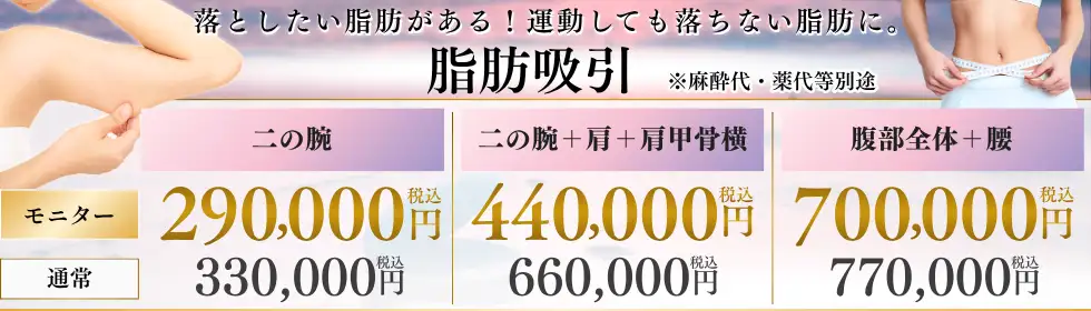 脂肪吸引'バナーイメージ