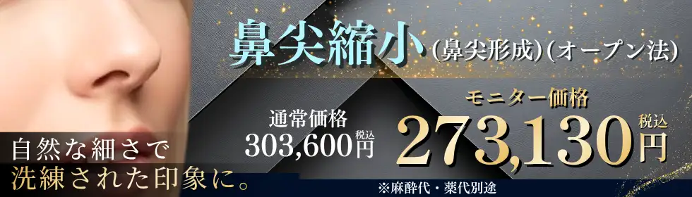 鼻尖縮小(オープン法)'バナーイメージ