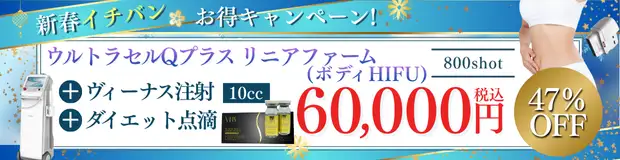 新春イチバン お得キャンペーン　BODY痩せセット　バナー