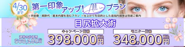 目尻拡大術　全込みバナー