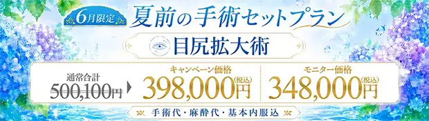 目尻拡大術　全込みバナー