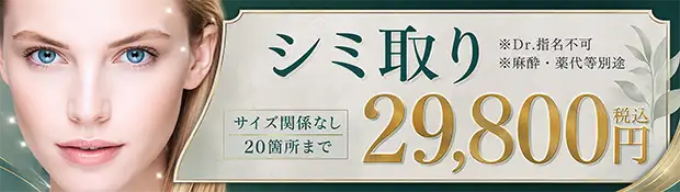 シミ取り キャンペーンバナー
