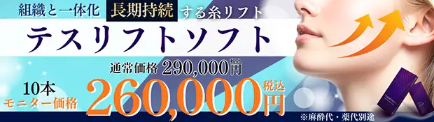 テスリフトソフト おすすめ治療バナー