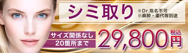 シミ取り キャンペーンバナー